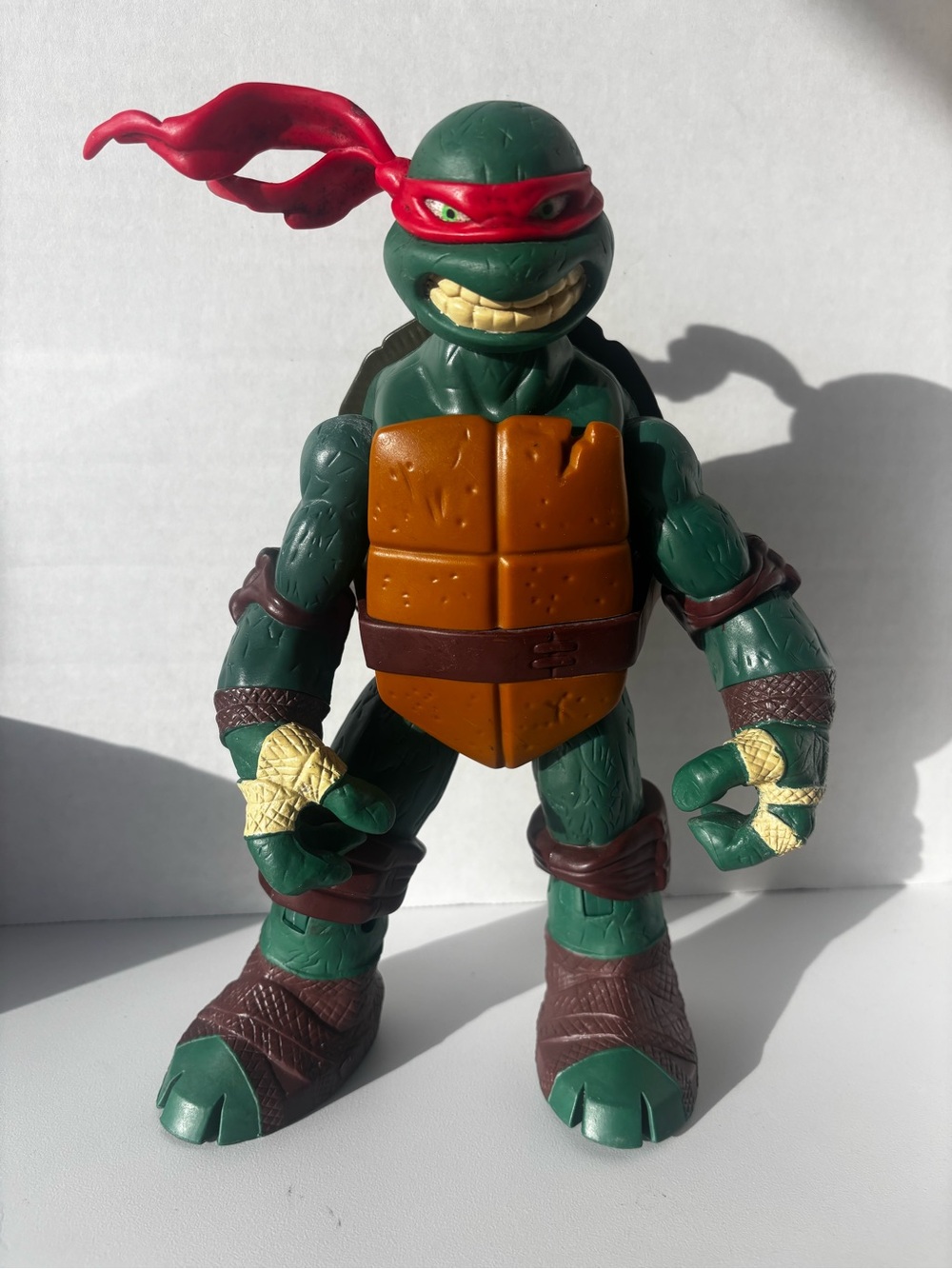Teenage Mutant Ninja Turtles Raphael Red Figure 10” Viacom Playmates TMNT